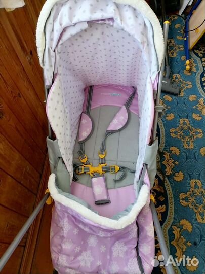 Детские санки коляска