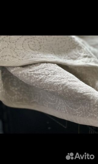 Плед льняной покрывало