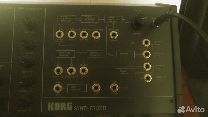 Синтезатор Korg MS 10 vintage