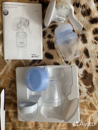 Молокоотсос avent ручной