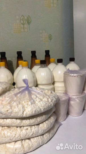 Молоко, сметана, творог, масло