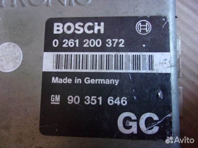 Опель C20NE блок управления эбу 0261200372