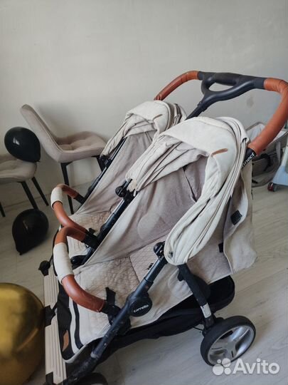 Каляска для двойни Carrello