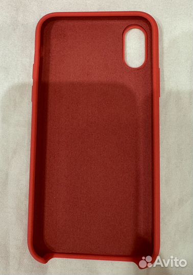 Силиконовый чехол на iPhone X/XS