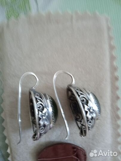 Серебряные серьги
