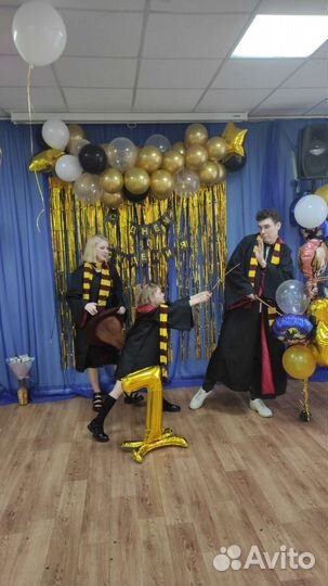 Прокат костюм Гарри Поттер и шляпа Хогвартса