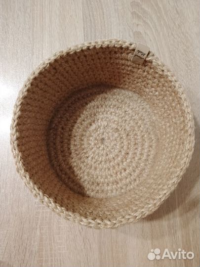 Корзинка из джута