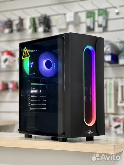 Новый пк для игр / i3-12100, RTX, 16GB / Гарантия