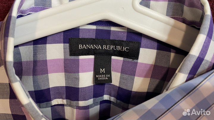 Рубашка мужская Banana Republick р.48 (M)