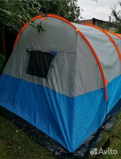 Палатка туристическая 4 местная с тамбуром