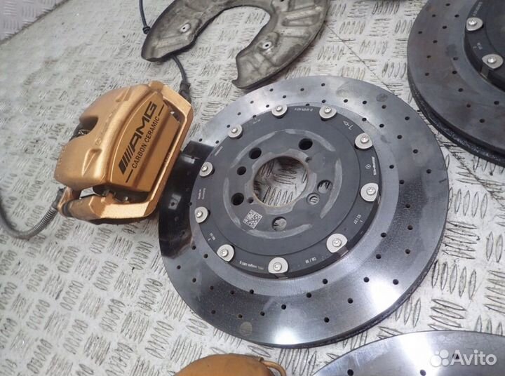 Тормозная сестема керамик,карбон. Mercedes W213 63