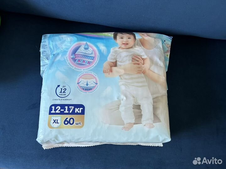 Подгузники Manu XL