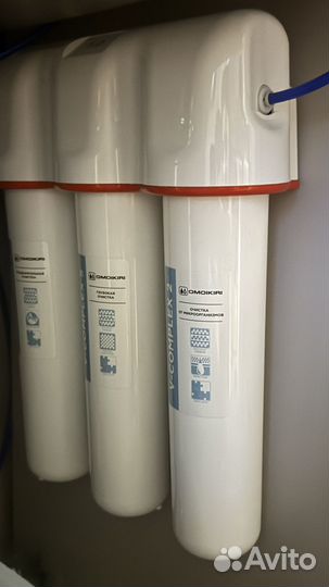 Фильтр для воды omoikiri pure drop 1.0