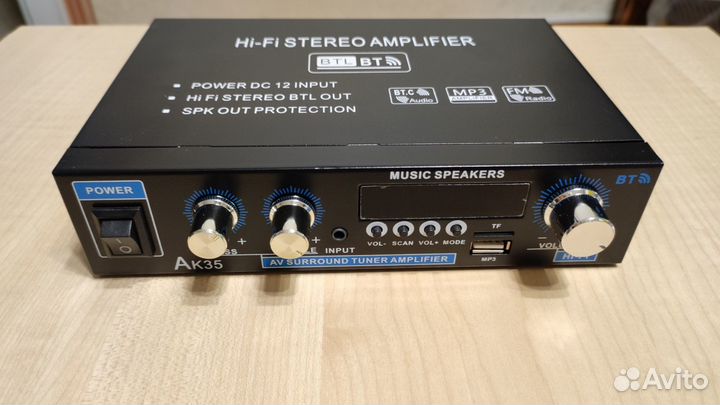 Усилитель HiFi мини цифровой