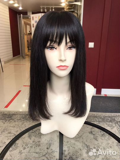 Парик из натуральных волос (40см)