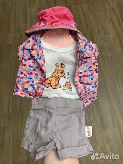 Одежда для куклы беби борн