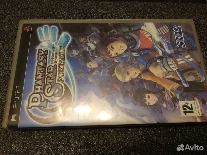 UMD PSP-диск Phantasy Star Portable
