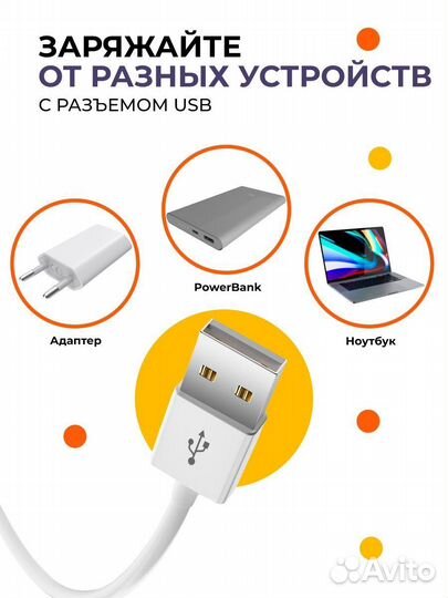 Кабель зарядки для iPhone 4/4S, iPad 1-3. USB