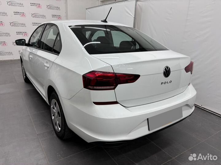 Volkswagen Polo 1.6 AT, 2021, 154 000 км