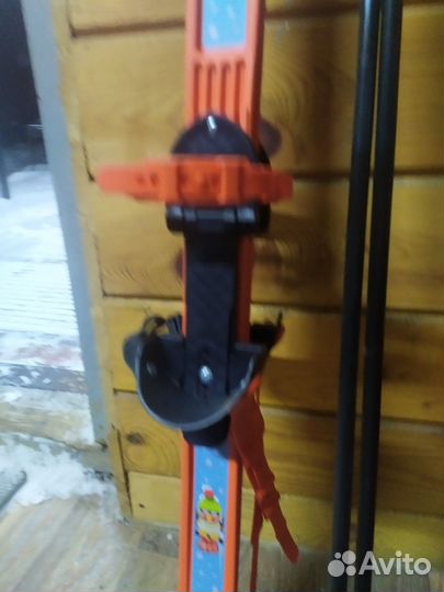 Комплект лыжи +палки