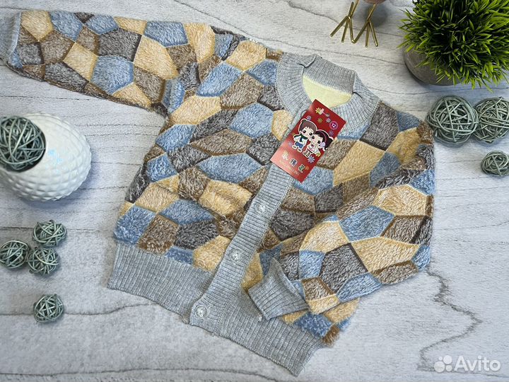 Плюшевая кофта детская