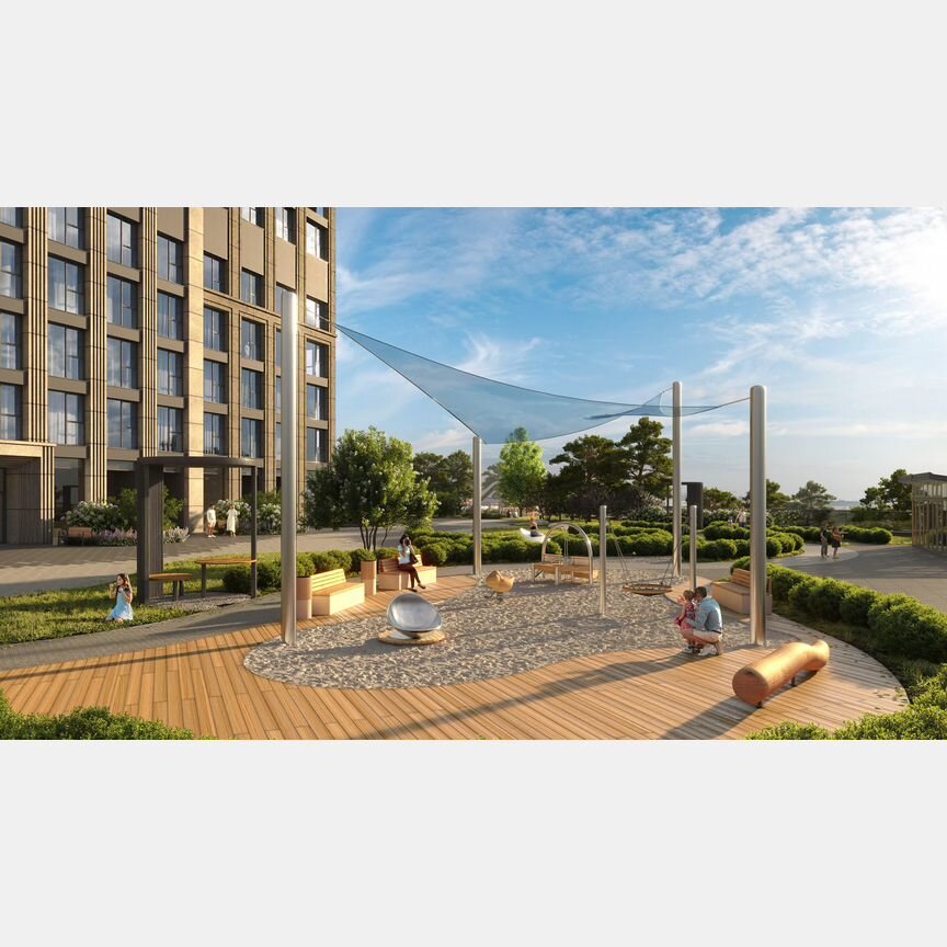 1-к. квартира, 54,2 м², 46/52 эт.