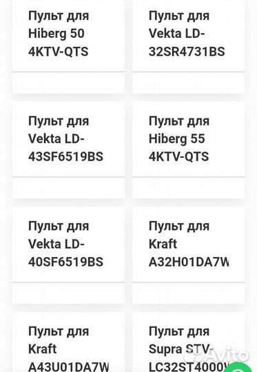 Пульт для телевизора