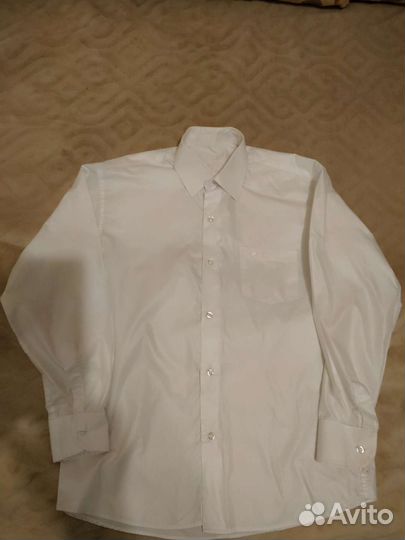 Рубашка белая р.140-146.см