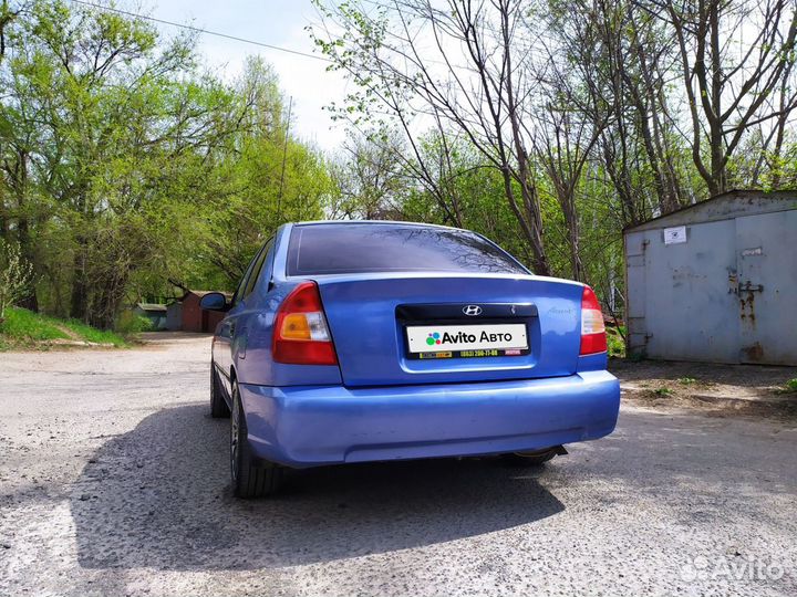 Hyundai Accent 1.5 МТ, 2006, 298 000 км