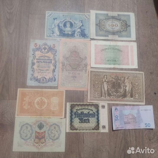 Банкноты разных стран