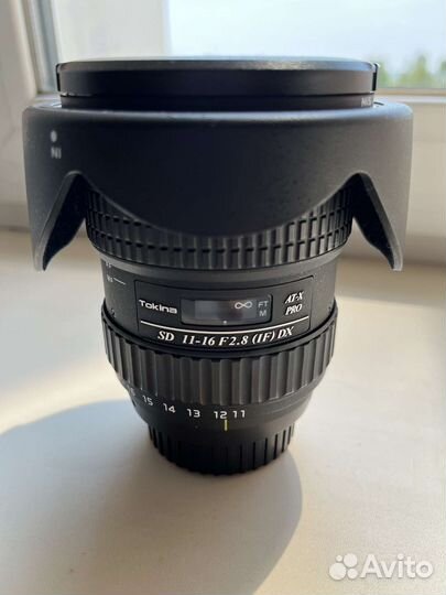 Объектив Tokina AT-X 11-16mm f/2.8 PRO DX Nikon F
