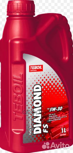 5W-30 Diamond FS 1л (синт. мотор. масло) Teboil
