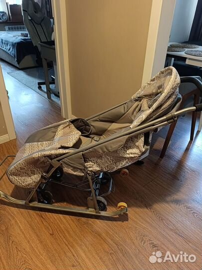 Детские санки коляска бу