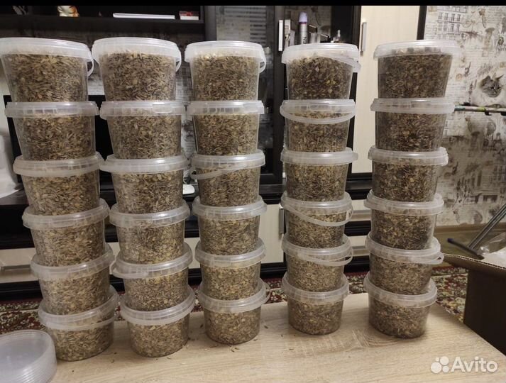 Зерносмесь, смесь сухофруктов, сено луговое