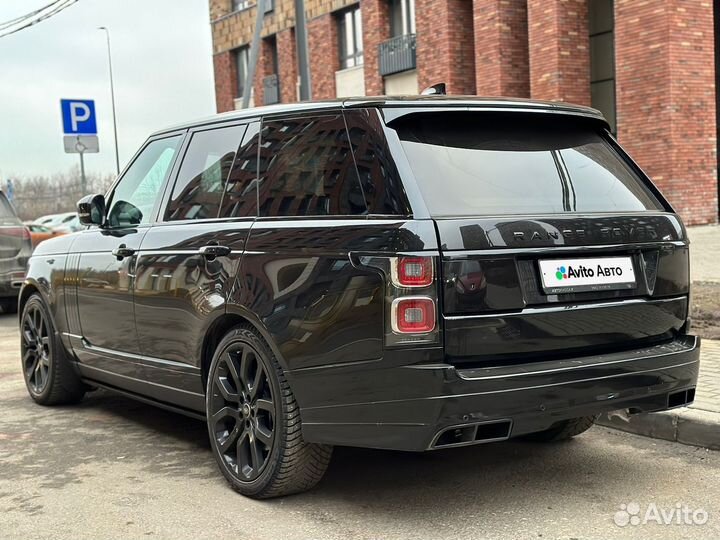 Land Rover Range Rover 4.4 AT, 2020, 110 000 км