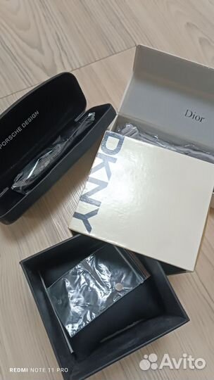 Футляр для очков Dior Porsche Design и часов dkny