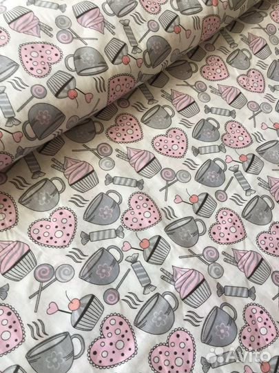 Ткань хлопок бязь, сатин