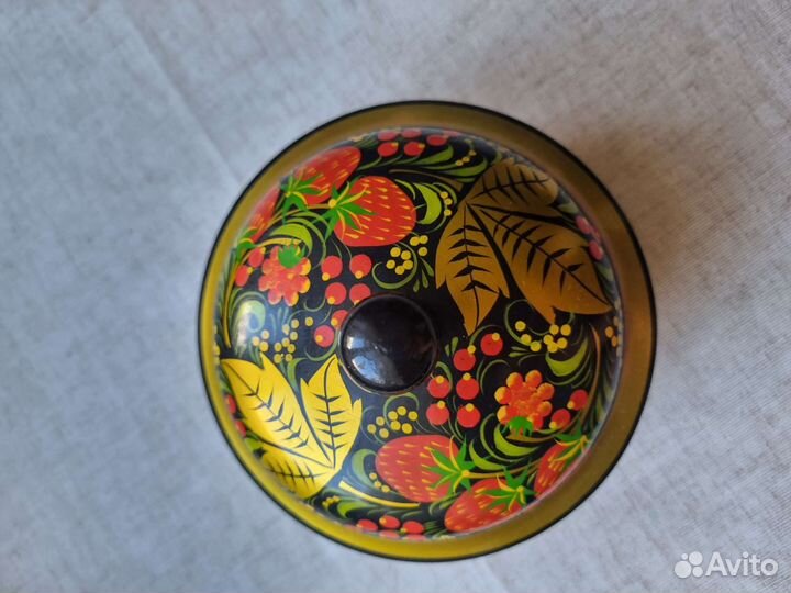 Сахарница хохлома 100120