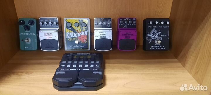 Процессоры и педали эффектов для гитары