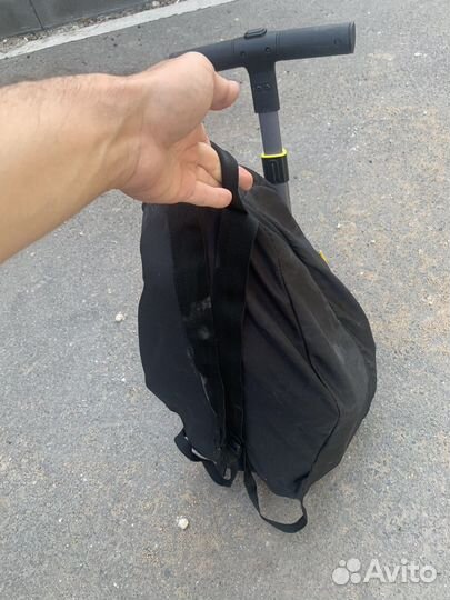 Детский велосипед с ручкой liki trike s3 + рюкзак