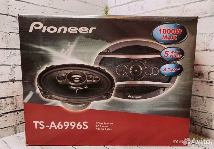 Колонки Овалы Pioner новые