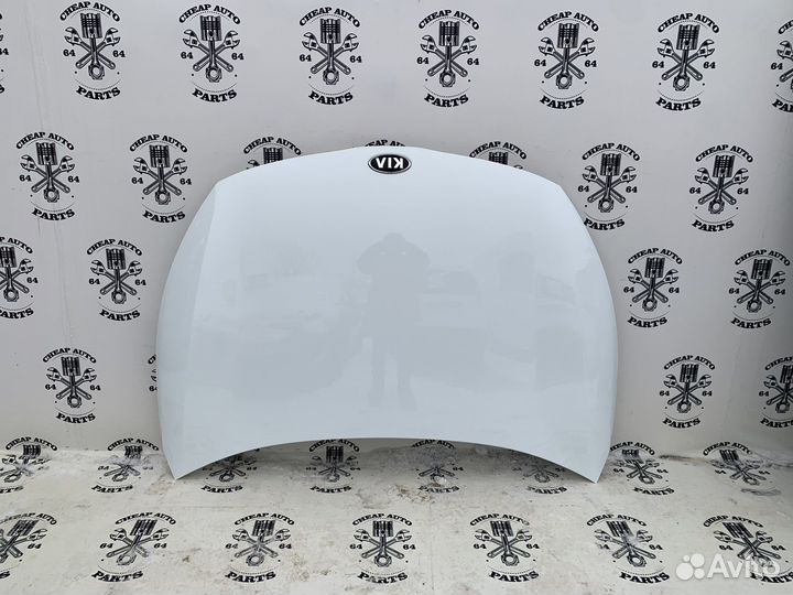 Капот Kia Rio 4/Kia Rio X-Line Оригинал Белый