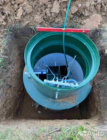 Септик под ключ, установка, гарантия до 25 лет