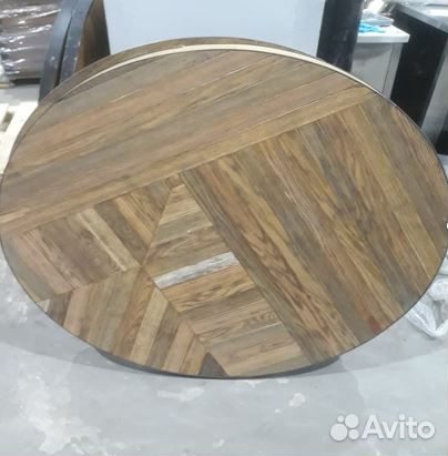 Стол деревянный круглый