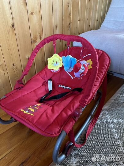 Шезлонг детский babyton