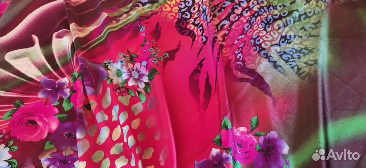 Ткань натуральный шелк италия