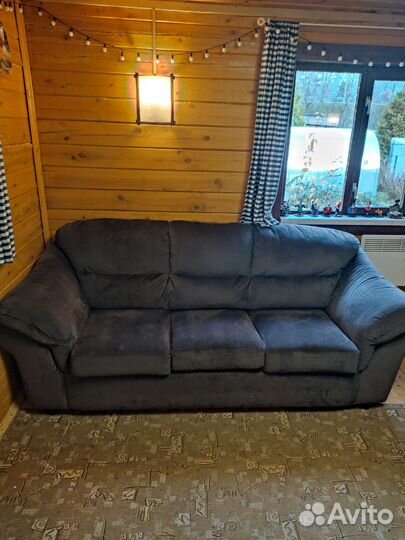 Диван прямой раскладной бу