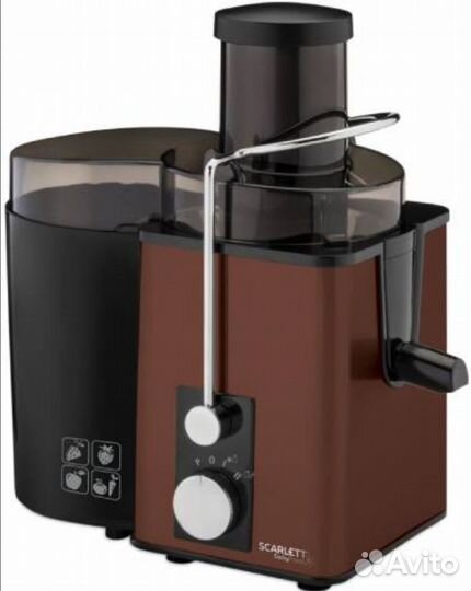 Соковыжималка центробежная Scarlett Brown