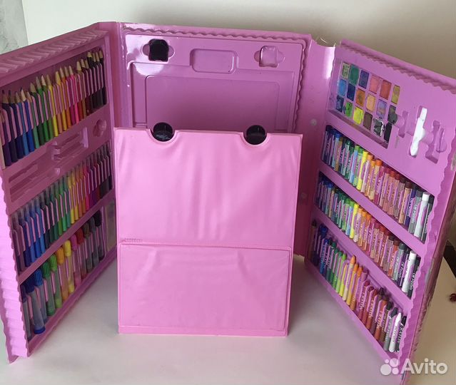 Набор для рисования с мольбертом детский