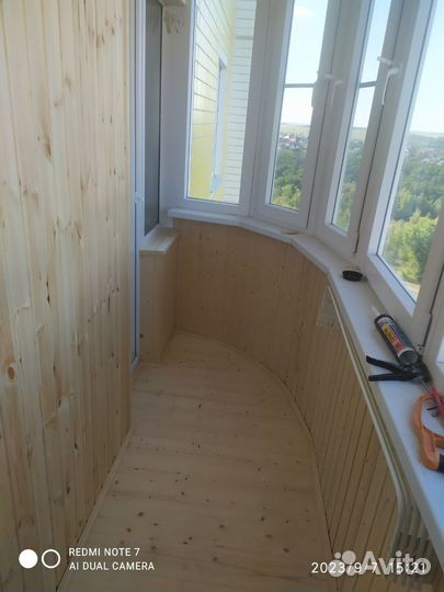 Отделка балконов